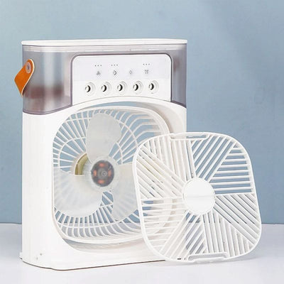 10 inch Portable Air Conditioner Fan Usb Electric Fan With Led Night Light
