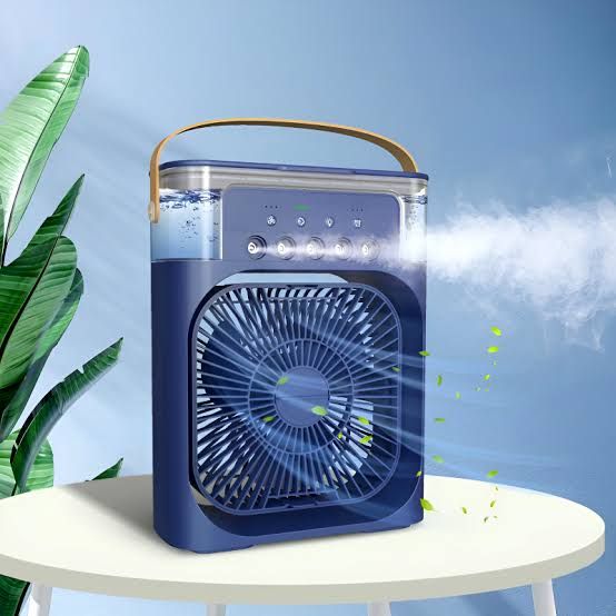 10 inch Portable Air Conditioner Fan Usb Electric Fan With Led Night Light